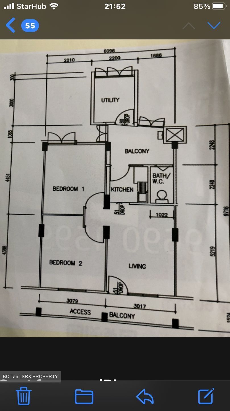 Blk 28 Jalan Klinik (Bukit Merah), HDB 3 Rooms #339450881